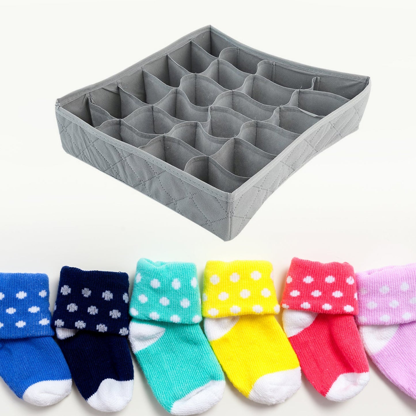 Lightweight folding storage box for UV Enterprises.